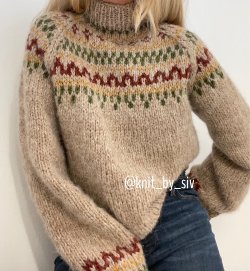 Skånevik sweater in 100% Norwegian wool